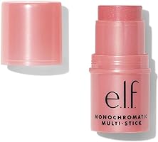e.l.f. Monochromatic Multi Stick, Luxuriously Creamy & Blendable Color, For Eyes, Lips & Cheeks, Dazzling Peony, 0.17 oz...